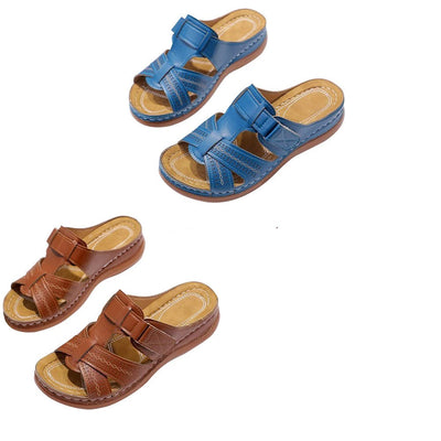 Lurenza® | Bequeme Sommerschlupf-Sandalen