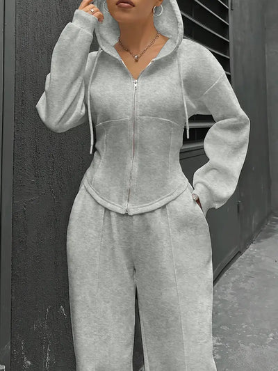 Nanci - Lässiges Zweiteiliges Set Mit Langen Ärmeln