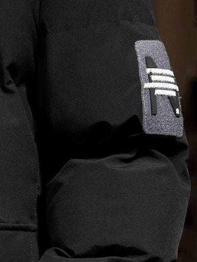 Stilvolle Camouflage-Kapuzen-Winterjacke für Herren | Ideal für den Winter