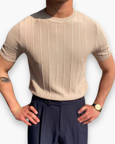 Herren Elegantes Slim Fit T-Shirt | Stilvoll und Modern