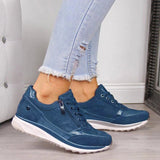 Gabri™ Orthopädische Sneaker mit Reißverschluss | Damen – Blau