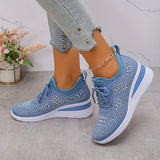 Orthopädische Sneakers für Damen mit Fußbett – Blau