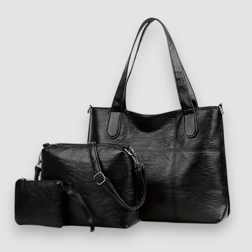 Lior | 3-teiliges Leder Taschenset