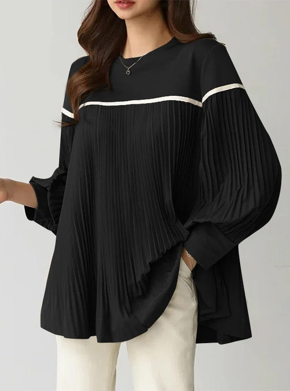 Amelia® | Elegante Bluse mit Plissee-Details