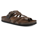 Nora | Stilvolle Sandalen Damen Kork Design – Khaki