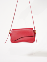 Charis - Glamouröse Handtasche – Weinrot