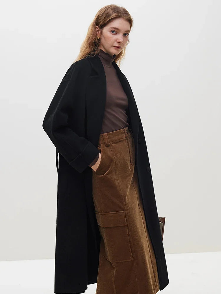 VINA | Eleganter Wollmantel