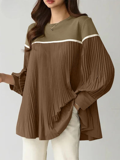 Amelia® | Elegante Bluse mit Plissee-Details