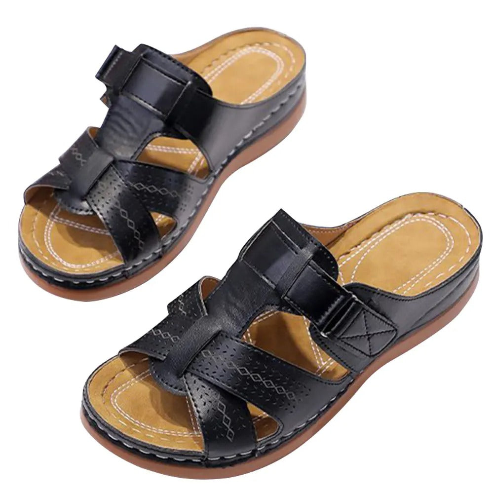 Lurenza® | Bequeme Sommerschlupf-Sandalen