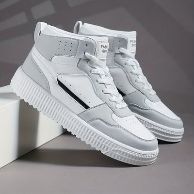 Herren Stilvolle High-Top-Skate-Schuhe mit Gutem Grip | Ideal für das tägliche Tragen