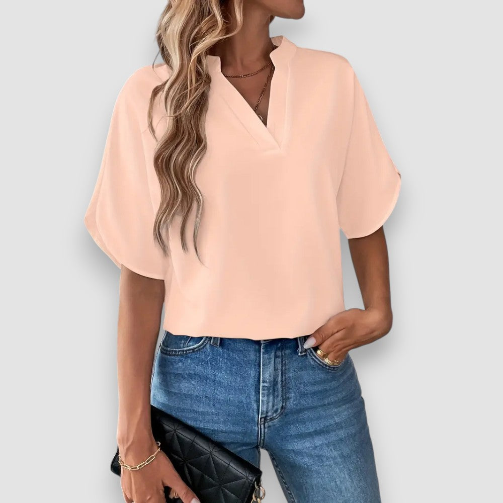 Stella | V-Ausschnitt Bluse