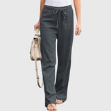 Amalia | Damenhose leicht modern chic und elegant – Grau