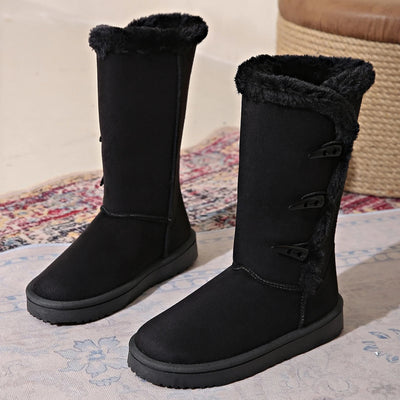 Albrecht® | Kuschelige Winterstiefel mit Knopfdetails