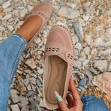 Orthopädische Ballerinas für Damen mit Einlegesohle – Hellrosa