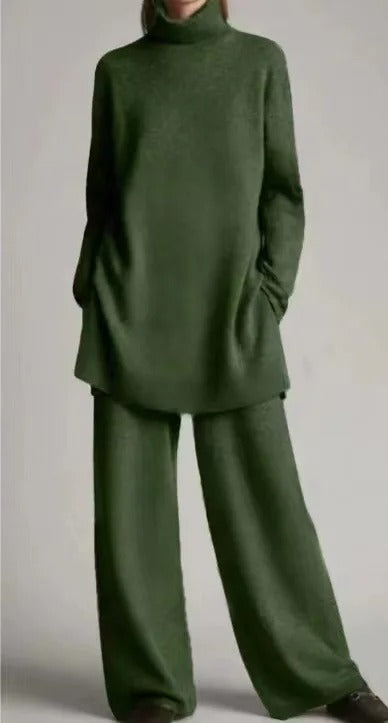 Amelia® | Elegantes Zweiteiler-Set mit Rollkragen