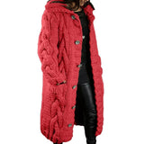 Anne | Komfortable Und Zeitlose Strickjacke Für Damen – Rot