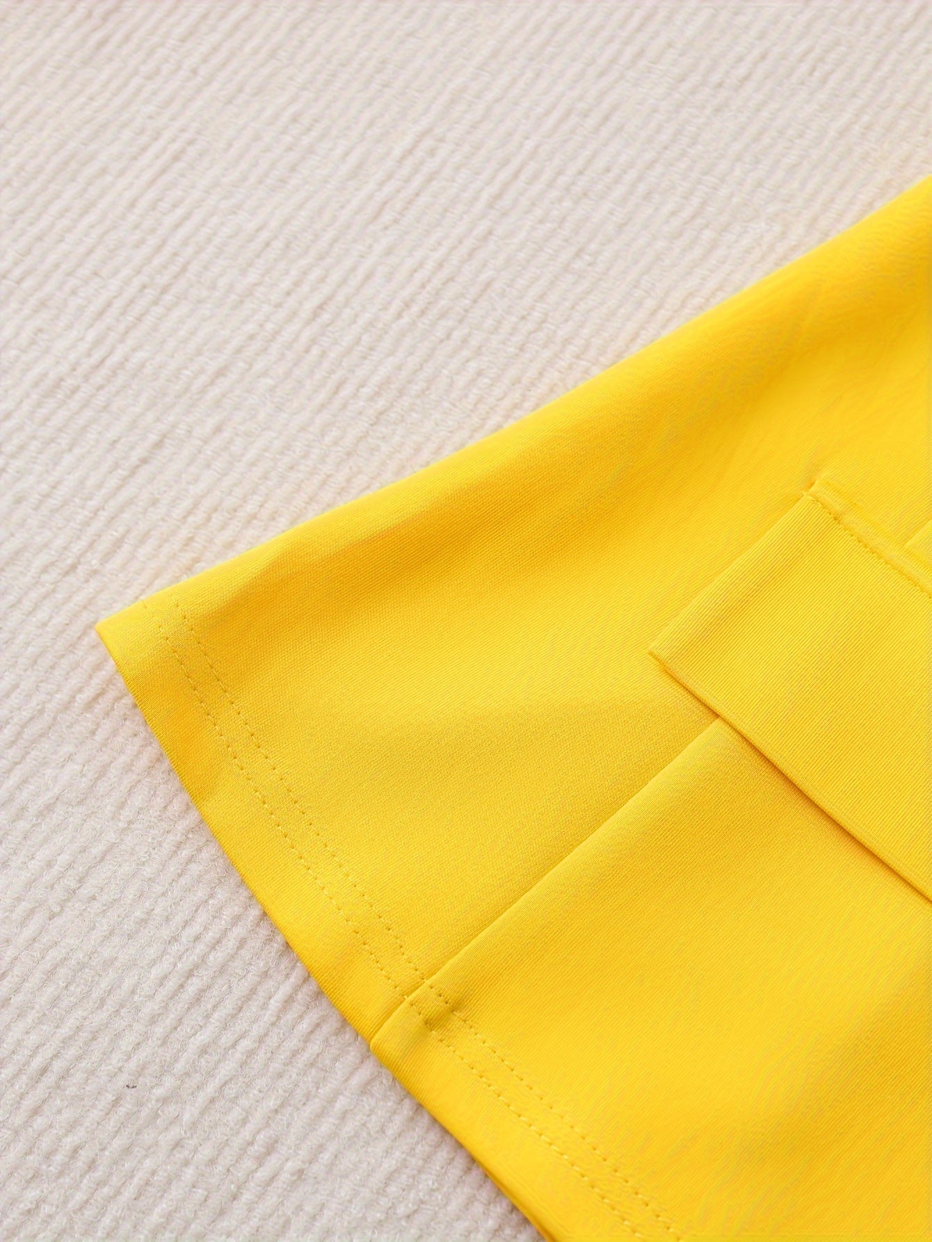 Elegantes Business Blazer Set mit Blumenmuster in Gelb für Damen | Ideal für jeden Tag