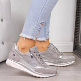 Gabri™ Orthopädische Sneaker mit Reißverschluss | Damen – Grau