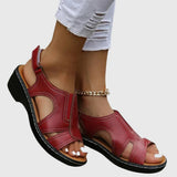 Clara | Schicke Sandalen Damen Sommer – Rot