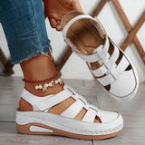 Soralia | Modische Damen-Sandalen mit stützender Sohle – Weiß