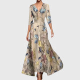 Heike | Damen Elegantes Kleid – Elegantes Damenkleid für Anlässe 2026 – Champagner