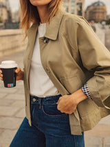 Heloisa - Leichte Jacke – Khaki