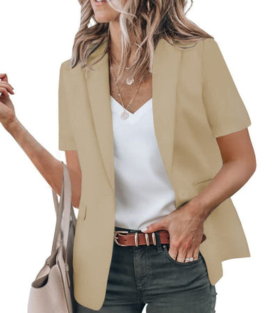 Danila | Modern Short-Sleeve Blazer – SAGE™
