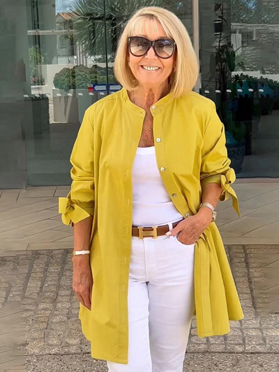 Brokden® | Trendige lange Bluse