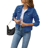 Alina | Stylische Denim Jacke für Damen – Blau