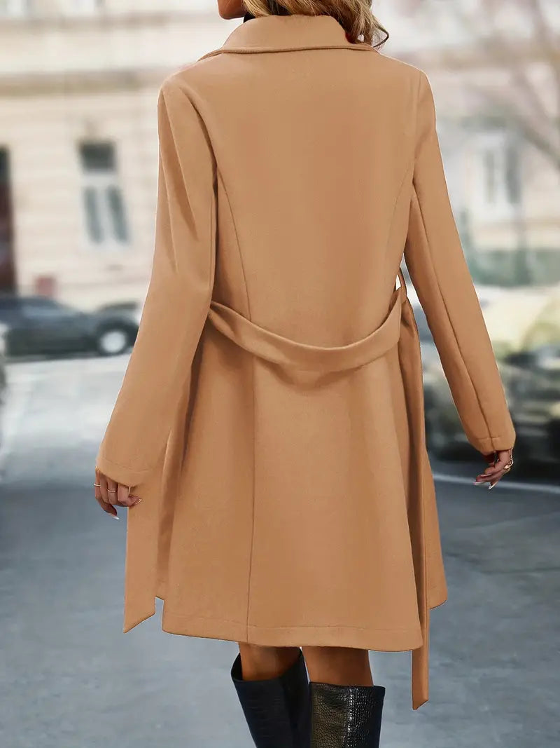 Gloriana - Eleganter Doppelreihiger Trenchcoat Für Damen