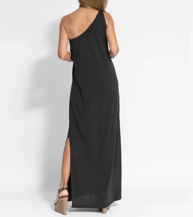 Margaret - Schickes und stilvolles One-Shoulder-Kleid für Frauen