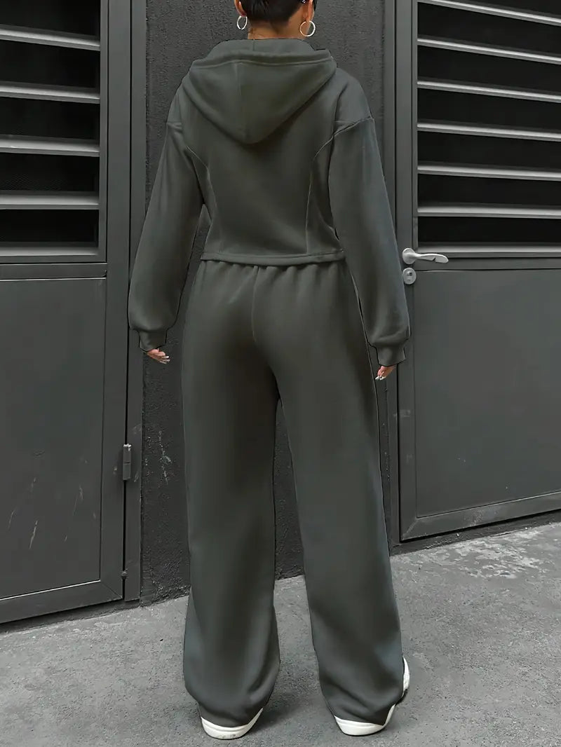 Nanci - Lässiges Zweiteiliges Set Mit Langen Ärmeln