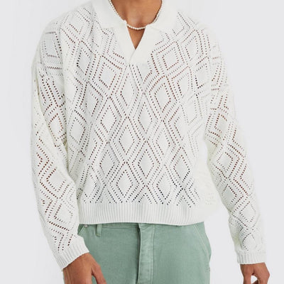 Leichtes Herren Strickshirt