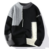 Bennet - Strukturierter Rollkragenpullover – Grau