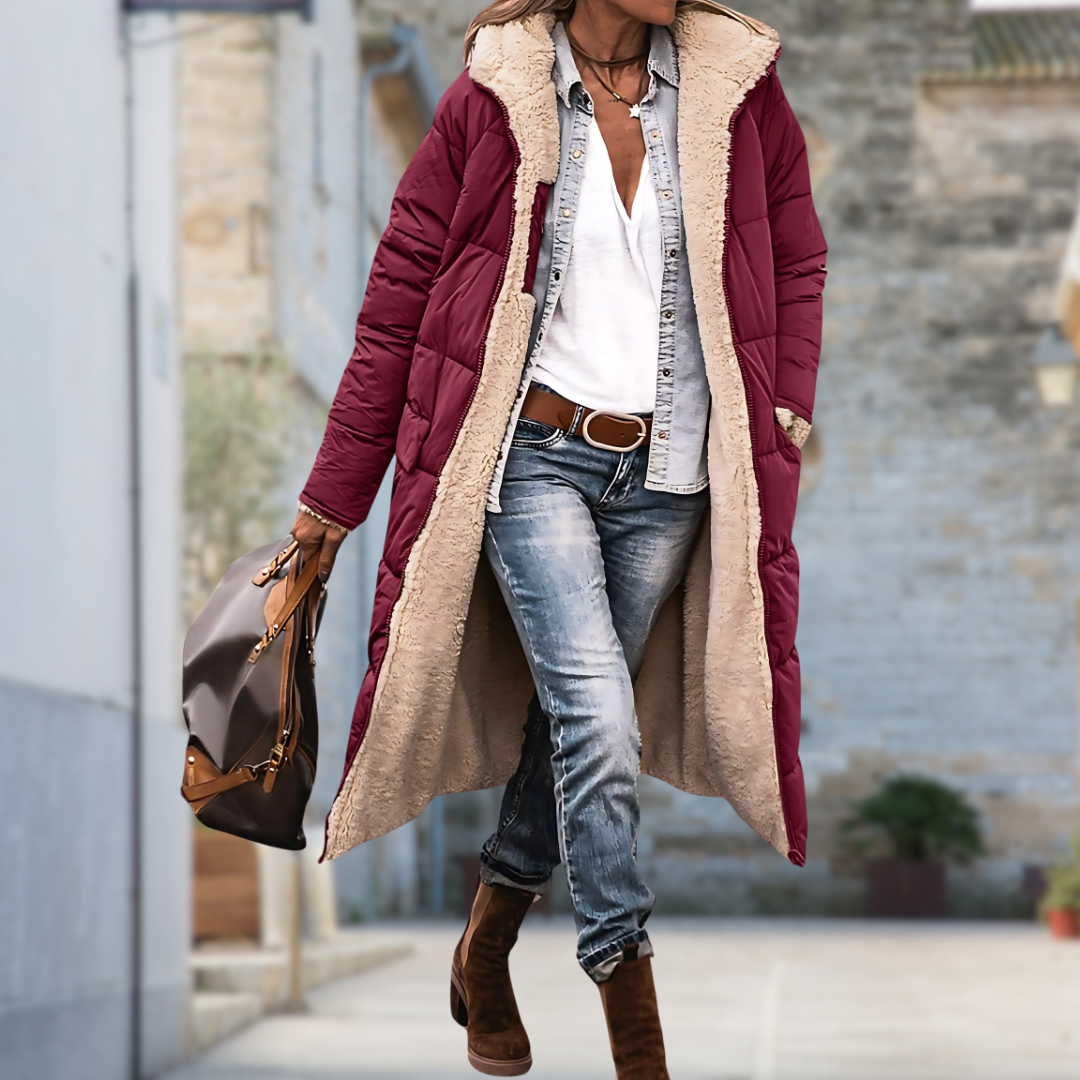 Celestria | Modische Damenjacke mit kuscheligem Fleecefutter