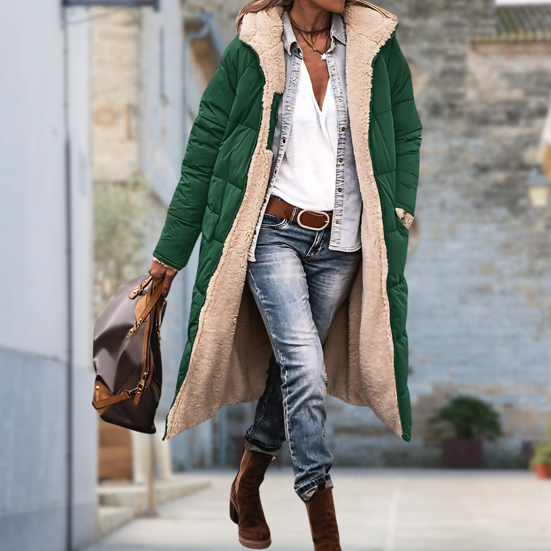 Celestria | Modische Damenjacke mit kuscheligem Fleecefutter