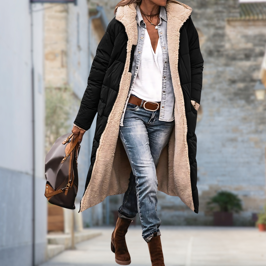 Celestria | Modische Damenjacke mit kuscheligem Fleecefutter