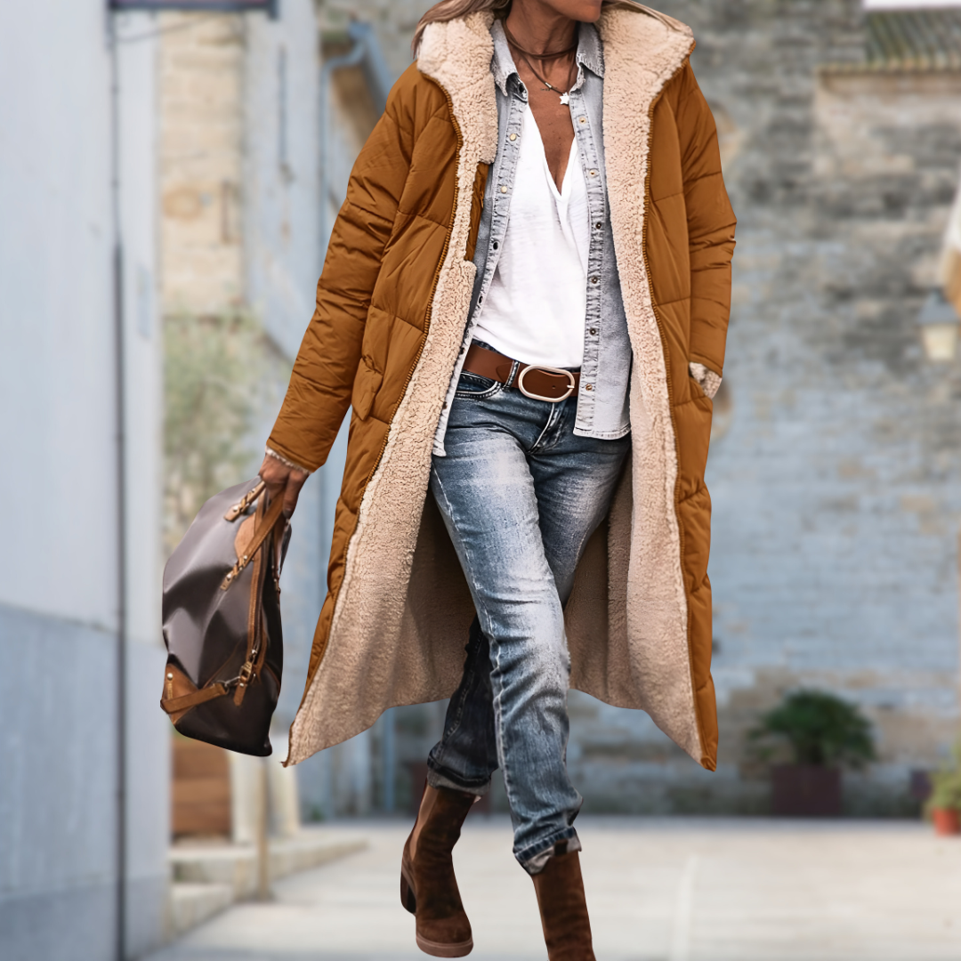 Celestria | Modische Damenjacke mit kuscheligem Fleecefutter