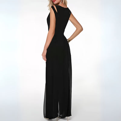 Elegantes Damen Kleid mit Taillengürtel