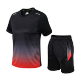 Activewear Set Trainingsanzug Herren | Schnelltrocknend & Bewegungsfreiheit – Rot