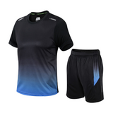 Activewear Set Trainingsanzug Herren | Schnelltrocknend & Bewegungsfreiheit – Blau