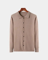 ADAM™ | POLO-STRICKJACKE – Camel