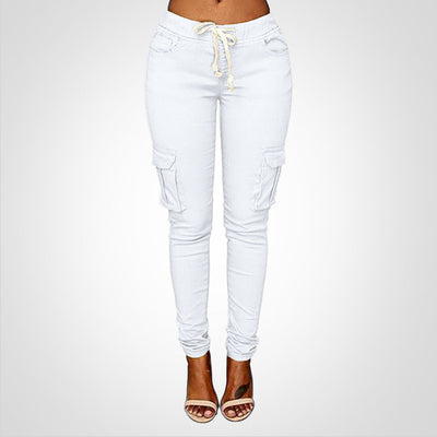 Lottie -  Angepasste Cargohose mit Kordelzug