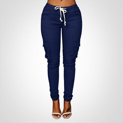 Lottie -  Angepasste Cargohose mit Kordelzug