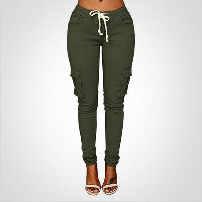 Lottie -  Angepasste Cargohose mit Kordelzug