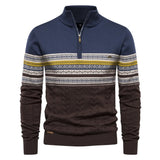 Alexander | Eleganter Und Wärmender Herrenpullover Für Männer – Dunkelblau