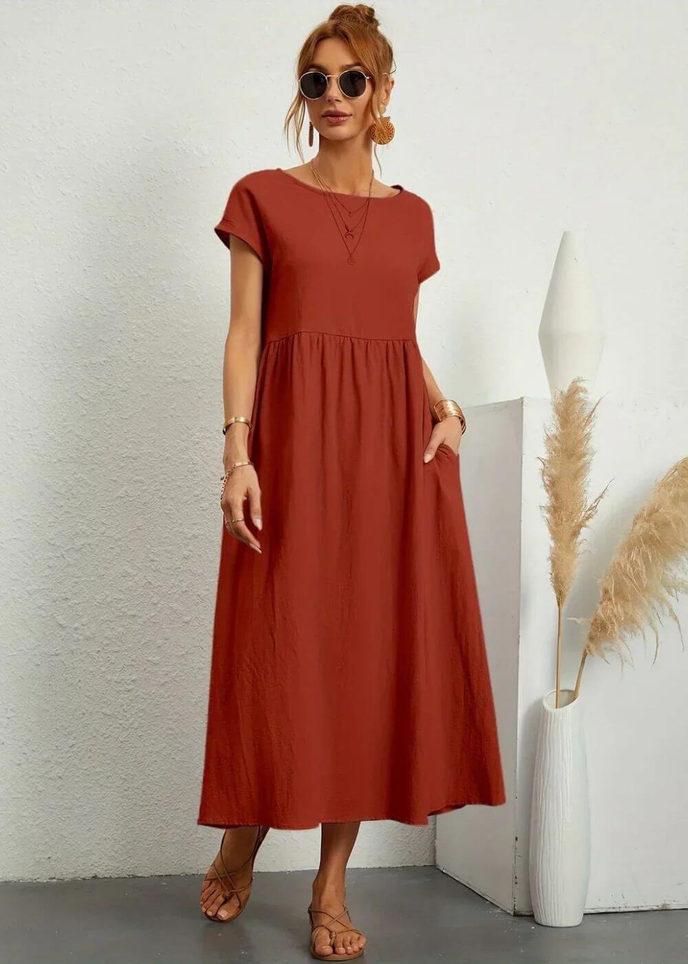 Anne – Leichtes und Bequemes Sommerkleid