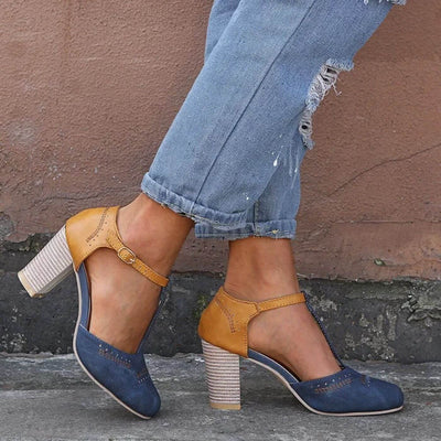 Annika – Geschlossene Sandalen mit Absatz