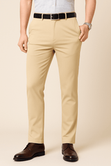 Anzughose Herren | Knitterarm & Gepflegter Fall – Beige