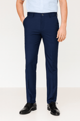 Anzughose Herren | Knitterarm & Gepflegter Fall – Blau